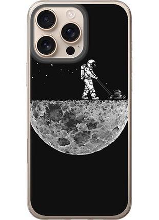 Чехол на iphone 16 pro max moon in dark из силикона fch_0143693