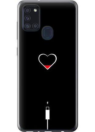 Чохол для samsung galaxy a21s a217f з силікону fch_0018249