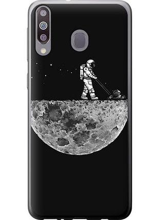 Чехол на samsung galaxy a40s a3050 moon in dark из пластика fch_0058646