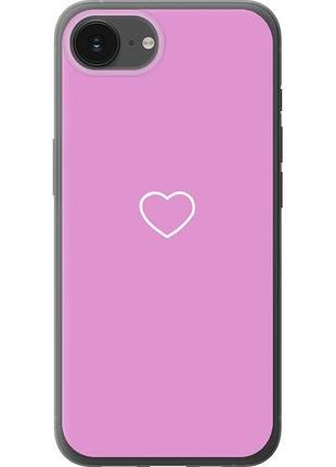 Чехол на iphone 16e сердце 2 из силикона fch_0147746