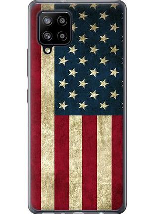 Чехол на samsung galaxy a42 a426b флаг сша из пластика fch_0056825