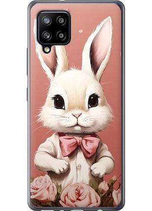 Чехол на samsung galaxy a42 a426b зайчик из пластика fch_0005635