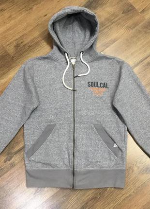 Спортивный батник толстовка soulcal&co оригинал2 фото