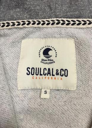 Спортивный батник толстовка soulcal&co оригинал4 фото