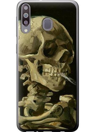 Чехол на samsung galaxy a40s a3050 винсент ван гог. череп из пластика fch_0057144