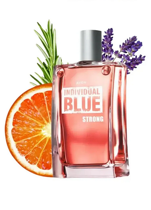 Туалетна вода individual blue strong для нього, 100 мл avon / ейвон індівідуал блу