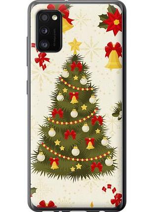 Чехол на samsung galaxy a41 a415f новогодняя елка из пластика fch_0007118