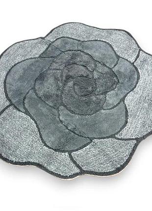 Килимок для ванної/приліжковий php rosa carbonio 100х105 см сірий