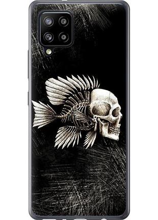 Чехол на samsung galaxy a42 a426b рыбо-человек из пластика fch_0037900