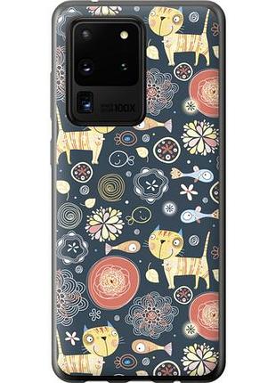 Чехол на samsung galaxy s20 ultra котята из силикона fch_0068775