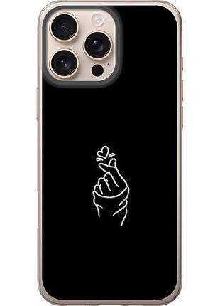 Чехол на iphone 16 pro max love you из силикона fch_0143034