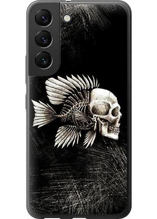 Чехол на samsung galaxy s22 рыбо-человек из силикона fch_0037851