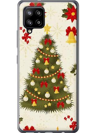 Чехол на samsung galaxy a42 a426b новогодняя елка из пластика fch_0007120