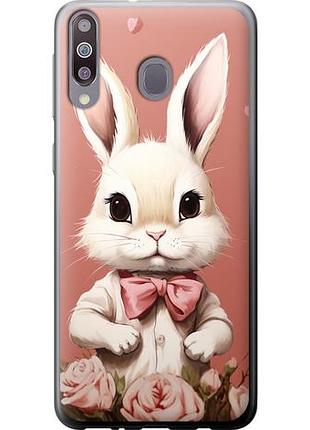Чехол на samsung galaxy a40s a3050 зайчик из пластика fch_0005632