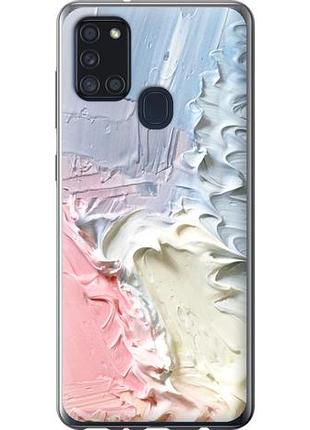 Чехол на samsung galaxy a21s a217f пастель из силикона fch_0020409
