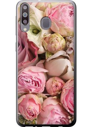 Чехол на samsung galaxy a40s a3050 розы из пластика fch_0070376