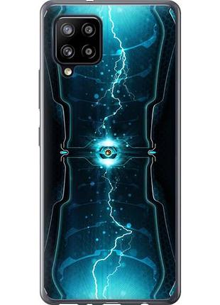 Чехол на samsung galaxy a42 a426b молнии в цилиндре из пластика fch_0009820