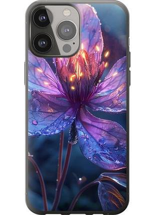 Чехол на iphone 13 pro max магический цветок из силикона fch_0137942