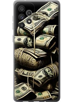 Чехол на samsung galaxy a73 a736b big money из силикона fch_0023684