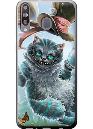 Чехол на samsung galaxy a40s a3050 чеширский кот 2 из пластика fch_0009547