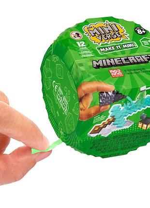 Игровой набор miniverse серии mini minecraft - создай пиксельное приключение