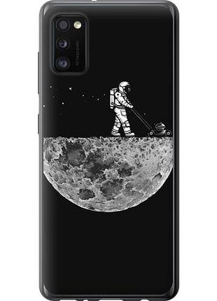 Чехол на samsung galaxy a41 a415f moon in dark из пластика fch_0058647