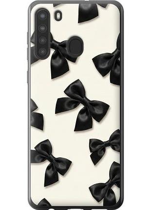 Чехол на samsung galaxy a21 dark coquette из силикона fch_0148346