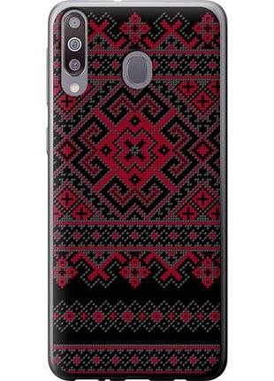 Чехол на samsung galaxy a40s a3050 вышиванка 52 из пластика fch_0062657