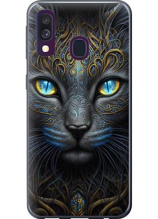 Чехол на samsung galaxy a40 2019 a405f кошка из пластика fch_0003876