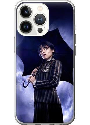 Чехол на iphone 13 pro wednesday из силикона fch_0071103