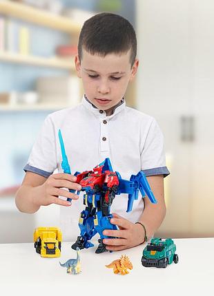 Игровой набор dinoster - быстрая трансформация 7