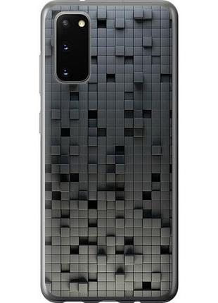 Чехол на samsung galaxy s20 кубики из силикона fch_0022580