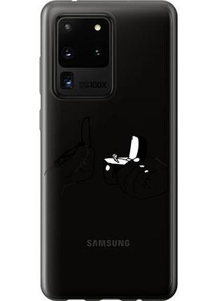 Чехол на samsung galaxy s20 ultra предложение из пластика fch_0090051