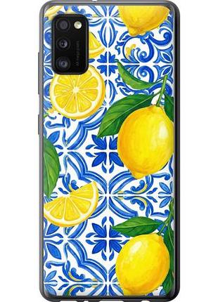 Чехол на samsung galaxy a41 a415f grocery girl italian summer из пластика fch_0148472