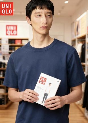 Uniqlo чоловіча базова футболка юнікло оригінал японія