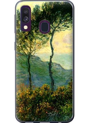 Чехол на samsung galaxy a40 2019 a405f клод моне из пластика fch_0063053