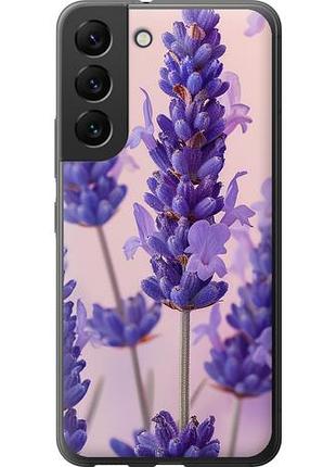 Чехол на samsung galaxy s22 лаванда из силикона fch_0135650