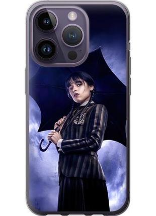 Чехол на iphone 14 pro wednesday из силикона fch_0071099
