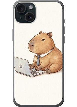 Чохол для apple iphone 15 plus з силікону fch_0148765