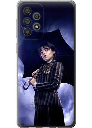 Чехол на samsung galaxy a73 a736b wednesday из силикона fch_0071097