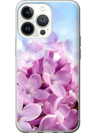 Чехол на iphone 13 pro сирень из силикона fch_0036921