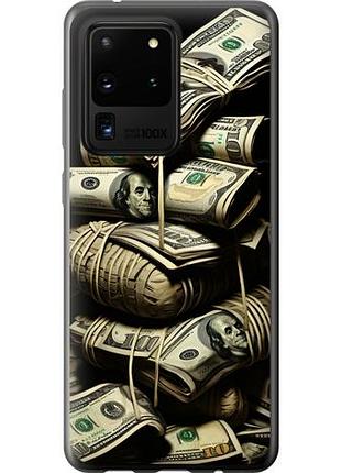 Чехол на samsung galaxy s20 ultra big money из силикона fch_0023656
