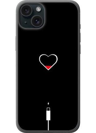 Чохол для apple iphone 15 plus з силікону fch_0018358