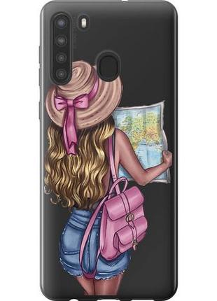 Чохол для samsung galaxy a21 з силікону fch_0024460