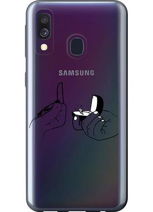 Чехол на samsung galaxy a40 2019 a405f предложение из пластика fch_0090062