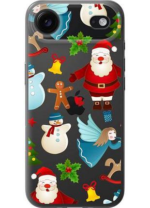 Чехол на iphone 17 air новогодний 1 из силикона fch_0149534