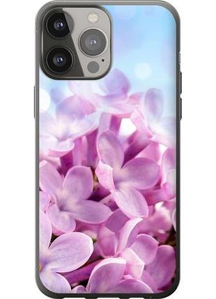 Чехол на iphone 13 pro max сирень из силикона fch_0036912