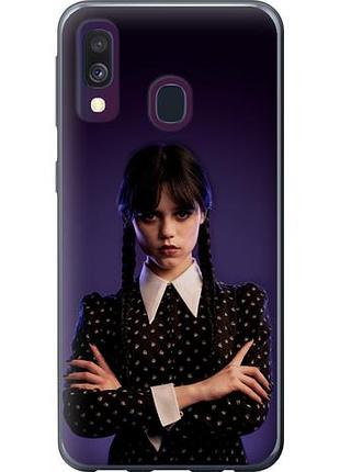 Чехол на samsung galaxy a40 2019 a405f wednesday v3 из пластика fch_0071246