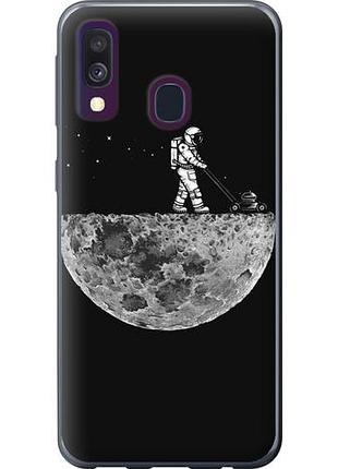 Чехол на samsung galaxy a40 2019 a405f moon in dark из пластика fch_0058645