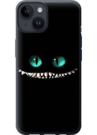 Чехол на iphone 14 чеширский кот из силикона fch_0006535